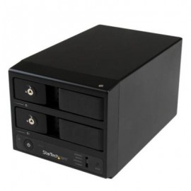GABINETE USB 3.0 UASP ESATA 2 BAHIAS SATA III HOT-SWAP 3,5  STARTECH