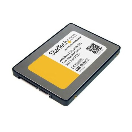 CAJA ADAPTADORA SATA 2.5"P/UNIDAD SSD MSATA  STARTECH SAT2MSAT25