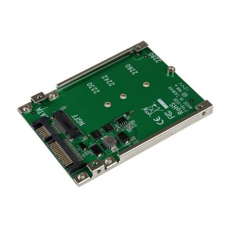 CONVERTIDOR SSD M.2  NGFF A SATA DE 2.5 PULGADAS  STARTECH SAT32M225