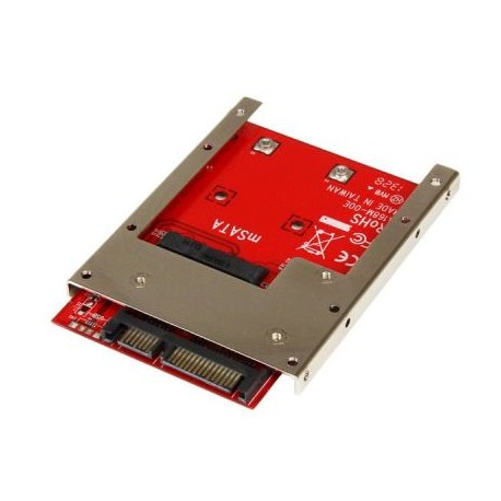 CONVERTIDOR SSD MSATA A SATA DE 2.5 PULGADAS STARTECH SAT32MSAT257