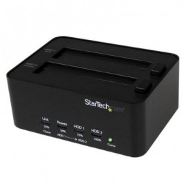 DUPLICADOR AUTONOMO USB3.0 HDD SATA 2.5 3.5 STARTECH SATDOCK2REU3