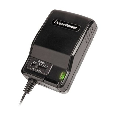 ADAPTADOR CORRIENTE UNIVERSAL CYBERPOWER CPUAC600 CPUC600 600MA 1.5M N