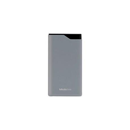 POWER BANK MOBIFREE 6,000 MAH GRIS CON DISPLAY MB-923453