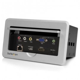 STARTECH CAJA DE CONECTIVIDAD HDMI,VGA MINI DISPLAYPORT 120V BOX4HDECP
