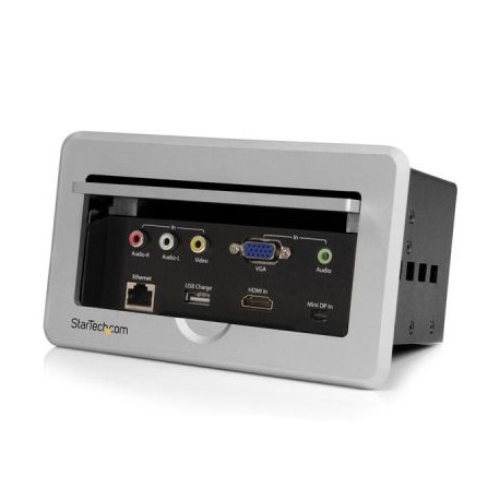 STARTECH CAJA DE CONECTIVIDAD HDMI,VGA MINI DISPLAYPORT 120V BOX4HDECP