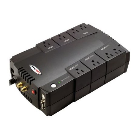 NO BREAK CYBERPOWER 685VA 390W CON REGULADOR 8 CONT USB CP685AVR