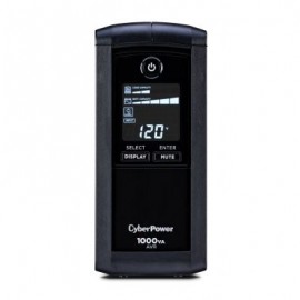NO BREAK CYBERPOWER CP1000AVRLCD 1000VA 600W 8HRS HOGAR Y OFICINA
