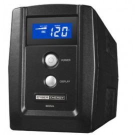NO BREAK CYBERPOWER OM900ATLCD 900VA 8HRS NEGRO HOGAR Y OFICINA