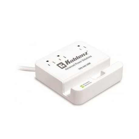 ESTACION DE CARGA PARA TABLET KOBLENZ TPS-540 USB 3 CONT 3 USB