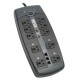 TRIPP LITE SUPRESOR DE PICOS 10 CONT 3345J TEL-MODEM-COAX TLP1008TELTV