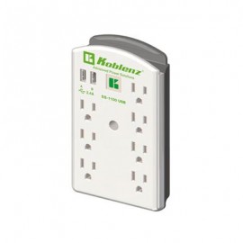 SUPRESOR DE PICOS MCA KOBLENZ MOD SS-1100 120V-7 CONT ATERRIZADOS-2.4