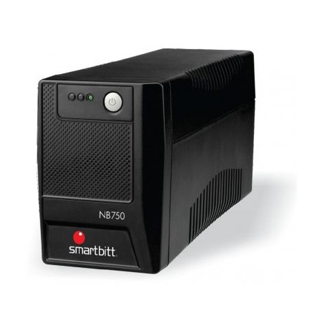 NO BREAK SMARTBITT INTERACTIVE 750 USB 750VA 375W 6 CONT 35MIN RESP