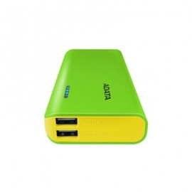 CARGADOR PORTATIL ADATA PT100 VERDE/AMARILLO (APT100-10000M-5V-CGRYL)