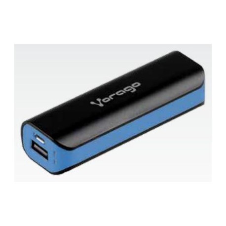 POWER BANK VORAGO PB-150 2200 mAh NEGRO/AZUL BOLSA