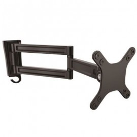 STARTECH SOPORTE DE PARED DOBLE GIRO P.MONITOR 27"MAX 15KG ARMWALLDS