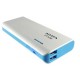 CARGADOR PORTATIL ADATA PT100 BLANCO / AZUL (APT100-10000M-5V-CWHBL)