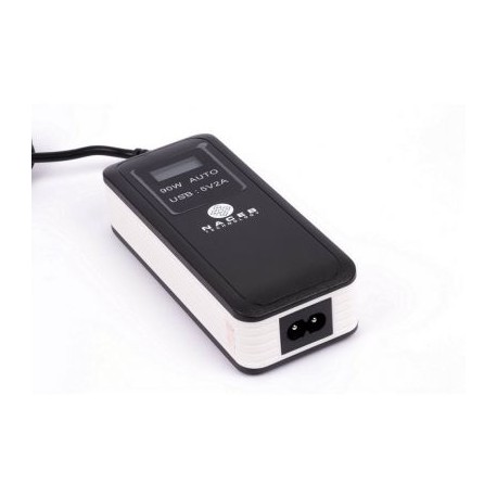 ADAPTADOR DE CORRIENTE NACEB TECHNOLOGY NEGRO UNIVERSAL