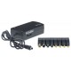 ADAPTADOR / CARGADOR UNIVERSAL MANHATTAN P/LAPTOP 70W 100854