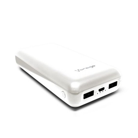 POWER BANK VORAGO PB-550 20,000 mAh 2x USB BLANCA