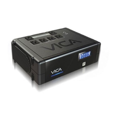 NO-BREAK VICA 900 VA 500 W NEGRO HOGAR Y OFICINA