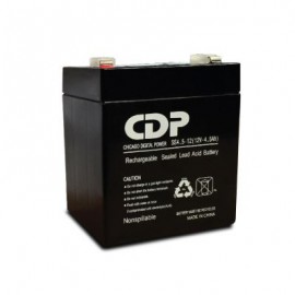 BATERIA DE REEMPLAZO CDP B-12/4.5 DE 12VOLTS Y 4.5AH