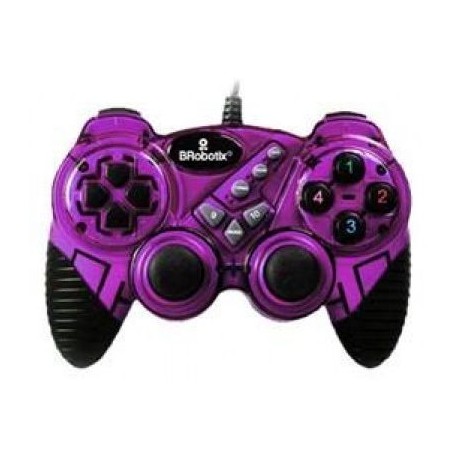CONTROL PARA JUEGOS BROBOTIX GAMEPAD PC ALAMBRICO USB 2.0 MORA 751899M
