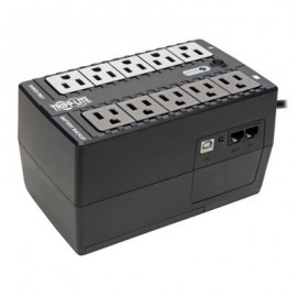 NO BREAK TRIPP-LITE INTERNET 600U 600VA 300W NEGRO HOGAR Y OFICINA