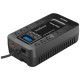 NO BREAK CYBERPOWER, 390W, 650VA, ENTRADA 96-140V, EC650LCD