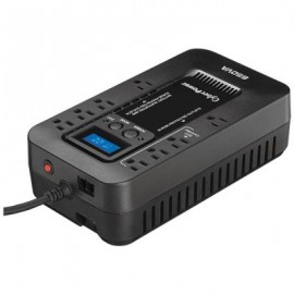 NO BREAK CYBERPOWER, 390W, 650VA, ENTRADA 96-140V, EC650LCD