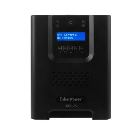 NOBREAK CYBERPOWER PR1000LCD 1000VA 700W 8H NEGRO INDUSTRIAL