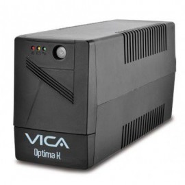 NO BREAK VICA OPTIMA K 1000VA 550 W 4HRS COLOR NEGRO CASA Y OFICINA