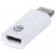 ADAPTADOR MANHATTAN ILYNK MICRO USB - LIGHTNING IPHONE 5 390620