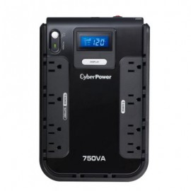NO BREAK CYBERPOWER, 420W, 750VA, ENTRADA 96-140V, 8 CONTACTOS