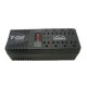 REGULADOR VICA T-02 1200 VA 700W 8 CONT 300J COLOR NEGRO
