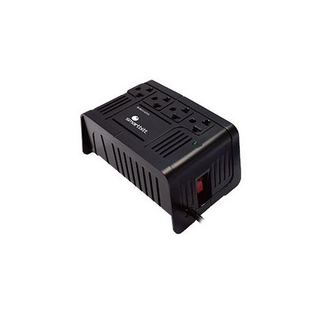 REGULADOR SMARTBITT SBAVR1200 4 CONT NEGRO HOGAR Y OFICINA 600W