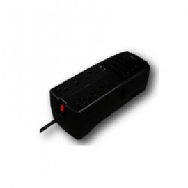 REGULADOR DATASHIELD 8CONT NEGRO 2000VA 1000W HOGAR Y OFICINA