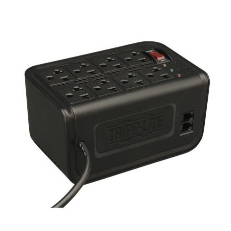 TRIPP LITE REGULADOR DE VOLTAJE 1200VA SUPRESION NEMA 5-15R VR1208R