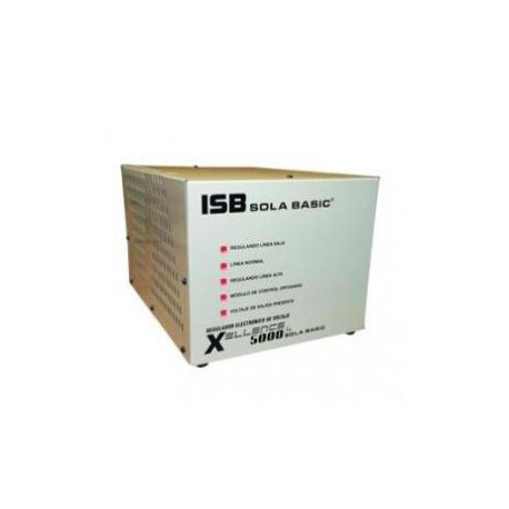 REGULADOR SOLA BASIC XELLENCE 5000, MONOFASICO, XL-13-250,5000VA
