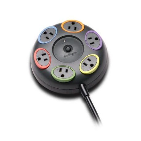 MULTICONTACTOS TOMA DCORRIENTE 6 CONTACTOS PARA MESA 1500 J 4.8MT