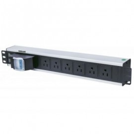 PDU INTELLINET BARRA MULTICONTACTO 6 CONTACTOS SUPRESOR RACK 713948