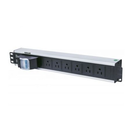 PDU INTELLINET BARRA MULTICONTACTO 6 CONTACTOS SUPRESOR RACK 713948