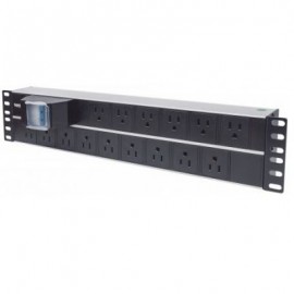 PDU INTELLINET BARRA MULTICONTACTO 15 CONTACTOS SUPRESOR RACK 714075