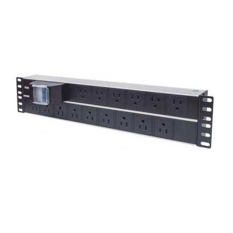 PDU INTELLINET BARRA MULTICONTACTO 15 CONTACTOS SUPRESOR RACK 714075