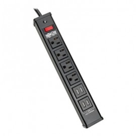 SUPRESOR DE PICOS TRIPP LITE 4 CONTACTOS 4x USB 1.83 M TLM446USBB
