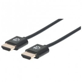 CABLE HDMI MANHATTAN 2.0 ULTRADELGADO M-M 3.0M BL 394376