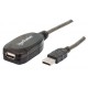 CABLE USB MANHATTAN V2.0 EXT. ACTIVA 10.0M BOLSA 151573