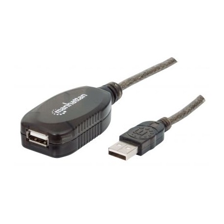 CABLE USB MANHATTAN V2.0 EXT. ACTIVA 10.0M BOLSA 151573