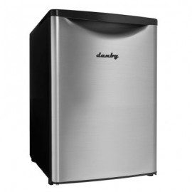 REFRIGERADOR DANBY 2.6 PIES CUBICOS PLATA HIGH GLOSS DAR026XA2BSLDB