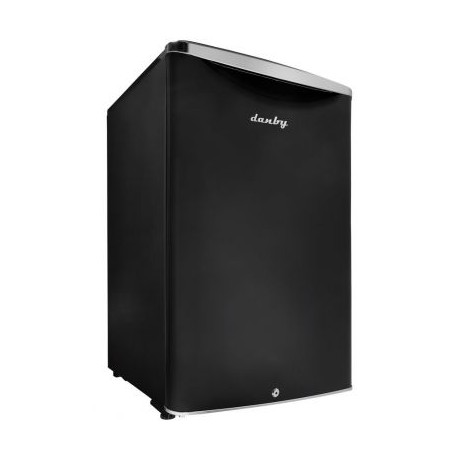 REFRIGERADOR DANBY 4.4 PIES CUBICOS NEGRO FILO CROMADO DAR044XA6MDB