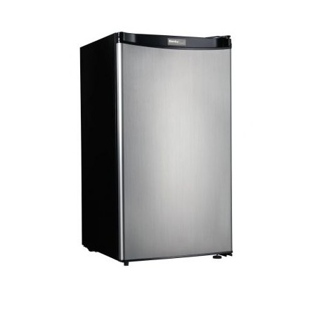 REFRIGERADOR DANBY 3.2 PIES CUBICOS, CONGELADOR PLATA DCR032XA3BSLDB